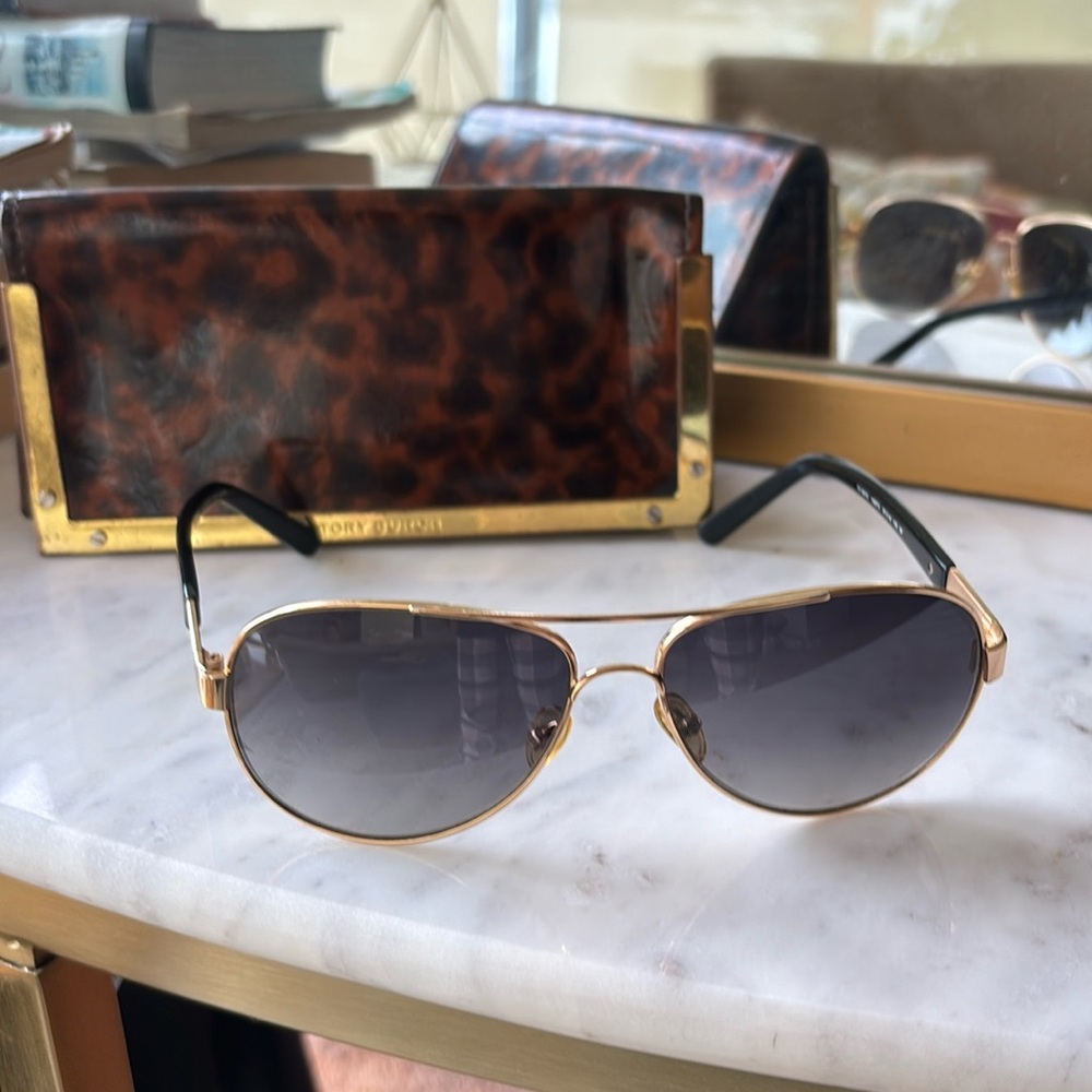 Tory Burch aviator sunglasses